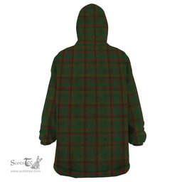 Scottish Macnaughton Hunting Clan Family Crest Tartan Snuggie Hoodie Plaid Wearable Blanket Hoodie