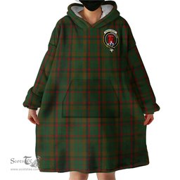 Scottish Macnaughton Hunting Clan Family Crest Tartan Snuggie Hoodie Plaid Wearable Blanket Hoodie