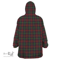 Scottish MacKintosh Hunting Modern Clan Tartan Snuggie Hoodie Plaid Wearable Blanket Hoodie