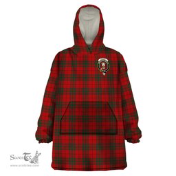 Scottish MacNab Clan Family Crest Tartan Snuggie Hoodie Plaid Wearable Blanket Hoodie