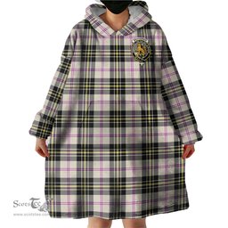 Scottish MacPherson Dress Ancient Clan Family Crest Tartan Snuggie Hoodie Plaid Wearable Blanket Hoodie