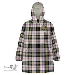 Scottish MacPherson Dress Ancient Clan Family Crest Tartan Snuggie Hoodie Plaid Wearable Blanket Hoodie