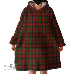Scottish MacNicol Clan Tartan Snuggie Hoodie Plaid Wearable Blanket Hoodie