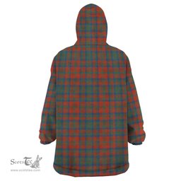 Scottish Matheson Ancient Clan Family Crest Tartan Snuggie Hoodie Plaid Wearable Blanket Hoodie