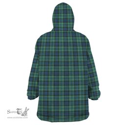 Scottish MacNeil of Colonsay Ancient Clan Tartan Snuggie Hoodie Plaid Wearable Blanket Hoodie