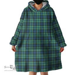 Scottish MacNeil of Colonsay Ancient Clan Tartan Snuggie Hoodie Plaid Wearable Blanket Hoodie