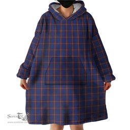 Scottish MacLaine of Lochbuie Clan Tartan Snuggie Hoodie Plaid Wearable Blanket Hoodie