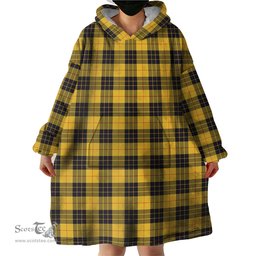 Scottish MacLeod of Lewis Ancient Clan Tartan Snuggie Hoodie Plaid Wearable Blanket Hoodie
