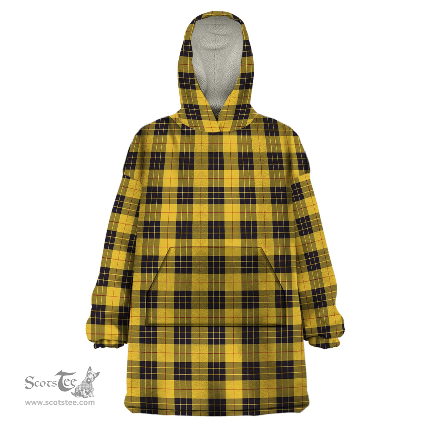 Scottish MacLeod of Lewis Ancient Clan Tartan Snuggie Hoodie Plaid Wearable Blanket Hoodie