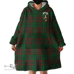 Scottish Matheson Hunting Highland Clan Family Crest Tartan Snuggie Hoodie Plaid Wearable Blanket Hoodie