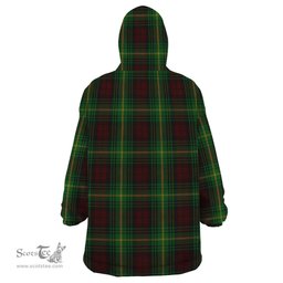 Scottish Martin Clan Tartan Snuggie Hoodie Plaid Wearable Blanket Hoodie