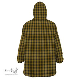 Scottish MacLeod Clan Tartan Snuggie Hoodie Plaid Wearable Blanket Hoodie