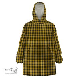 Scottish MacLeod Clan Tartan Snuggie Hoodie Plaid Wearable Blanket Hoodie