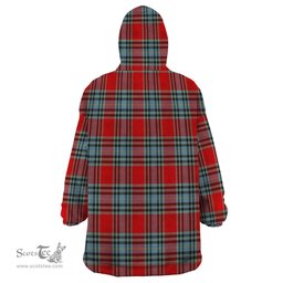 Scottish MacLeay Modern Clan Tartan Snuggie Hoodie Plaid Wearable Blanket Hoodie