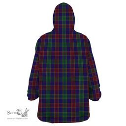 Scottish MacMichael Clan Tartan Snuggie Hoodie Plaid Wearable Blanket Hoodie