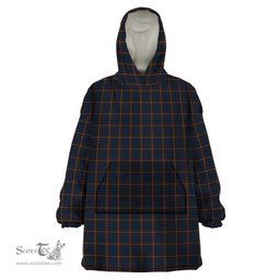 Scottish MacLaine of Lochbuie Hunting Clan Tartan Snuggie Hoodie Plaid Wearable Blanket Hoodie