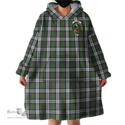 Scottish MacLaren Dress Clan Family Crest Tartan Snuggie Hoodie Plaid Wearable Blanket Hoodie