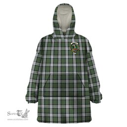 Scottish MacLaren Dress Clan Family Crest Tartan Snuggie Hoodie Plaid Wearable Blanket Hoodie