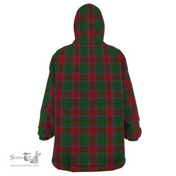 Scottish MacPhail Blue Bands Clan Family Crest Tartan Snuggie Hoodie Plaid Wearable Blanket Hoodie