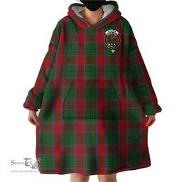 Scottish MacPhail Blue Bands Clan Family Crest Tartan Snuggie Hoodie Plaid Wearable Blanket Hoodie