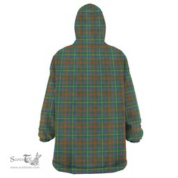 Scottish MacKintosh Hunting Ancient Clan Tartan Snuggie Hoodie Plaid Wearable Blanket Hoodie