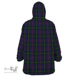 Scottish McClafferty Clan Tartan Snuggie Hoodie Plaid Wearable Blanket Hoodie
