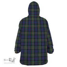 Scottish McFadzen #02 Clan Family Crest Tartan Snuggie Hoodie Plaid Wearable Blanket Hoodie