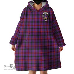 Scottish Montgomery Modern Clan Family Crest Tartan Snuggie Hoodie Plaid Wearable Blanket Hoodie