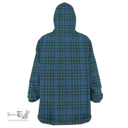 Scottish Matheson Hunting Ancient Clan Family Crest Tartan Snuggie Hoodie Plaid Wearable Blanket Hoodie