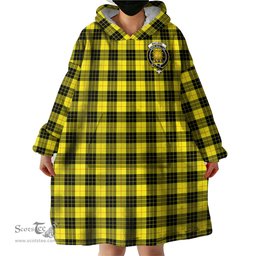 Scottish MacLeod of Lewis Modern Clan Family Crest Tartan Snuggie Hoodie Plaid Wearable Blanket Hoodie