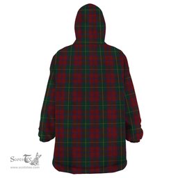 Scottish McCarthy Old Clan Tartan Snuggie Hoodie Plaid Wearable Blanket Hoodie