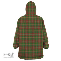 Scottish Mapple Leaf Ancient Clan Tartan Snuggie Hoodie Plaid Wearable Blanket Hoodie