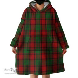 Scottish MacPhail Clan Tartan Snuggie Hoodie Plaid Wearable Blanket Hoodie