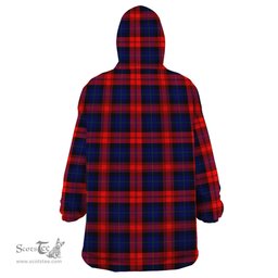Scottish Mclaughlin Clan Tartan Snuggie Hoodie Plaid Wearable Blanket Hoodie