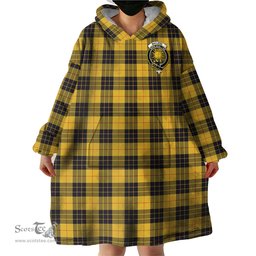 Scottish MacLeod of Lewis Ancient Clan Family Crest Tartan Snuggie Hoodie Plaid Wearable Blanket Hoodie