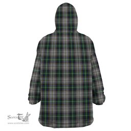 Scottish MacSheehy Clan Tartan Snuggie Hoodie Plaid Wearable Blanket Hoodie