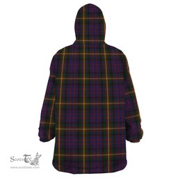 Scottish MacSporran Clan Tartan Snuggie Hoodie Plaid Wearable Blanket Hoodie