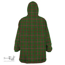 Scottish MacKinnon Hunting Modern Clan Tartan Snuggie Hoodie Plaid Wearable Blanket Hoodie