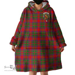 Scottish MacKintosh Modern Clan Family Crest Tartan Snuggie Hoodie Plaid Wearable Blanket Hoodie