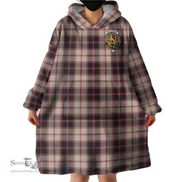 Scottish MacPherson Hunting Ancient Clan Family Crest Tartan Snuggie Hoodie Plaid Wearable Blanket Hoodie