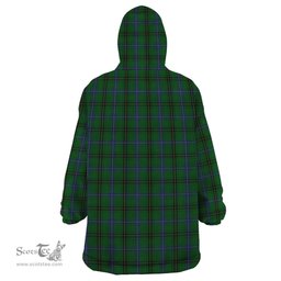 Scottish MacKendrick Clan Family Crest Tartan Snuggie Hoodie Plaid Wearable Blanket Hoodie