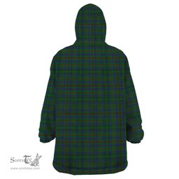 Scottish Moncrieff of Atholl Clan Tartan Snuggie Hoodie Plaid Wearable Blanket Hoodie
