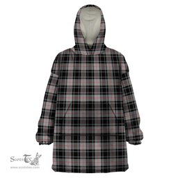 Scottish Moffat Modern Clan Tartan Snuggie Hoodie Plaid Wearable Blanket Hoodie