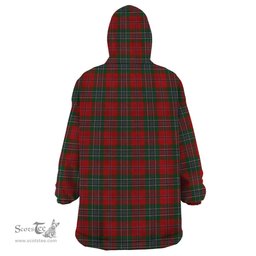 Scottish MacLean Clan Tartan Snuggie Hoodie Plaid Wearable Blanket Hoodie