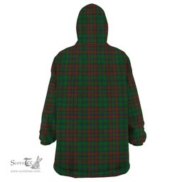 Scottish Matheson Hunting Highland Clan Tartan Snuggie Hoodie Plaid Wearable Blanket Hoodie