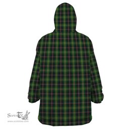 Scottish Madewell Clan Tartan Snuggie Hoodie Plaid Wearable Blanket Hoodie