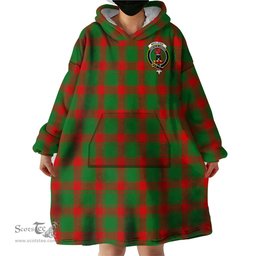 Scottish Middleton Modern Clan Family Crest Tartan Snuggie Hoodie Plaid Wearable Blanket Hoodie