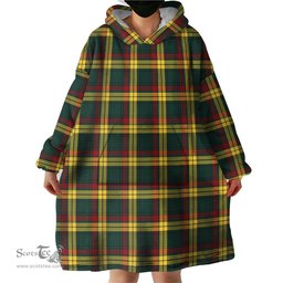 Scottish MacMillan Old Modern Clan Tartan Snuggie Hoodie Plaid Wearable Blanket Hoodie