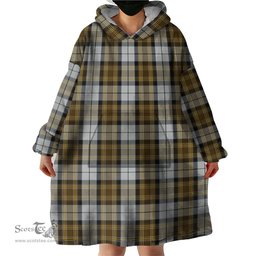 Scottish MacKellar Dress Clan Tartan Snuggie Hoodie Plaid Wearable Blanket Hoodie