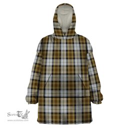 Scottish MacKellar Dress Clan Tartan Snuggie Hoodie Plaid Wearable Blanket Hoodie